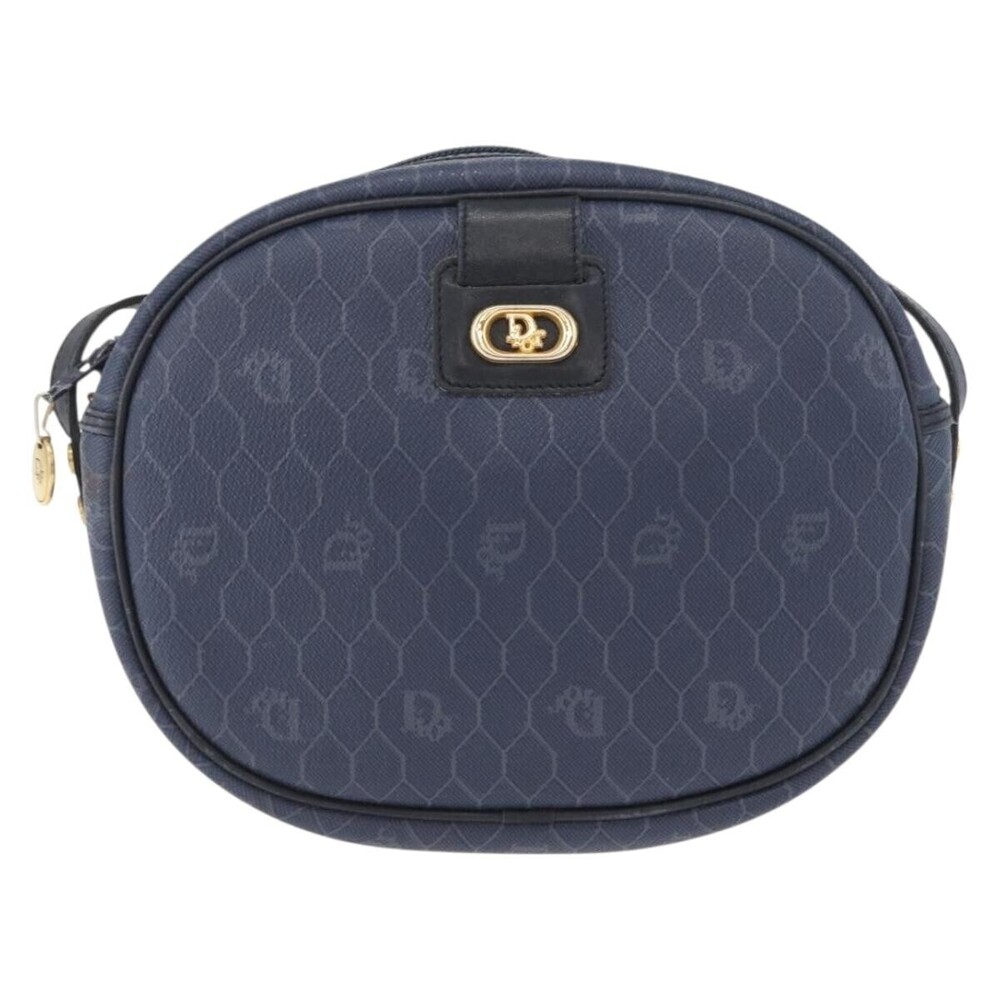 Christian Dior Vintage Honeycomb Canvas